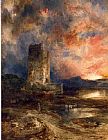 Sunset on the Moor I by Thomas Moran